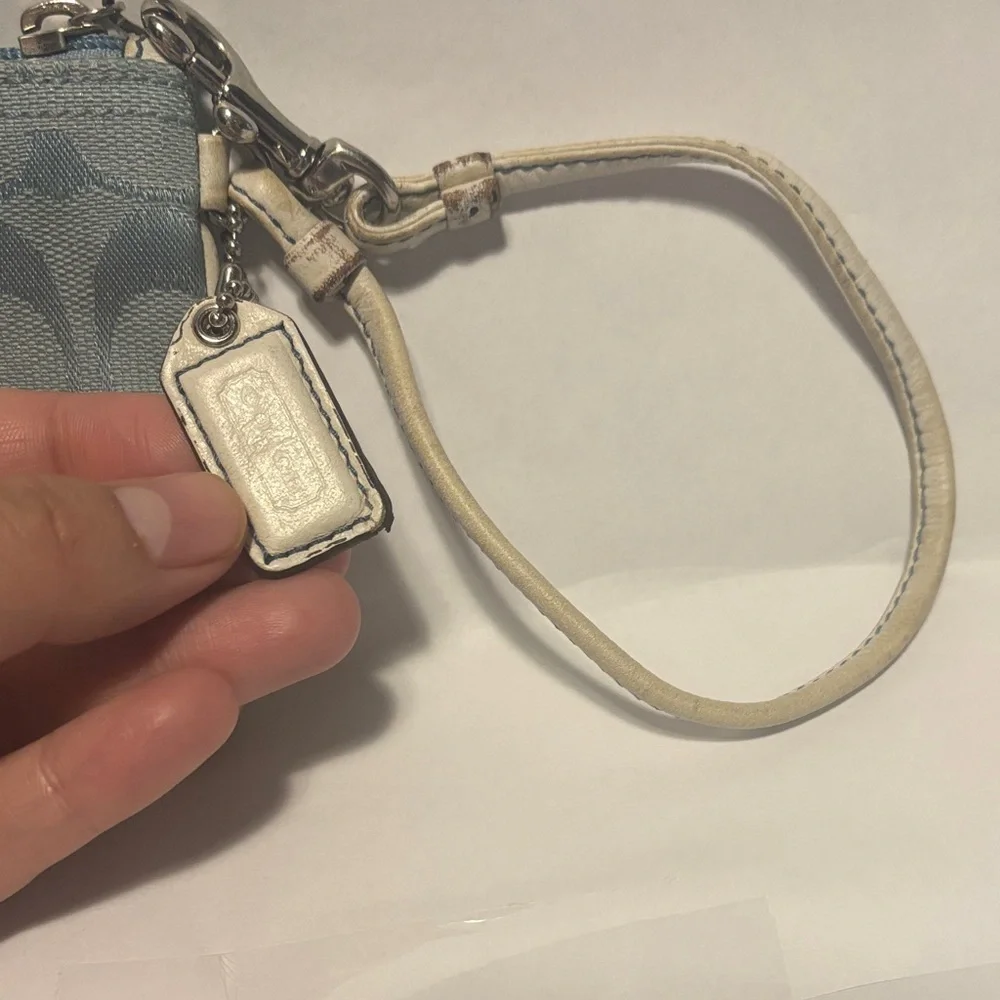 Coach Wristlet Set - Blue, Tan, and Pink - Picture 4 of 13